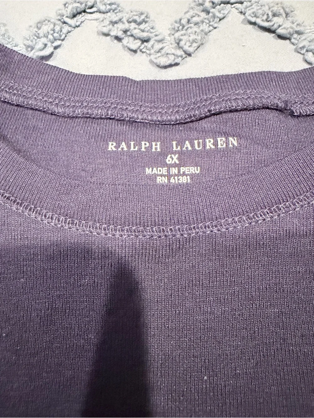 Ralph Lauren Kids Tee in Navy NWT 6X